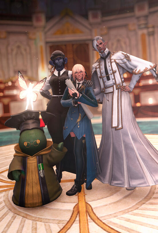 Doctorate with Surito Carito, Shaazan, and Papa Nabuhito