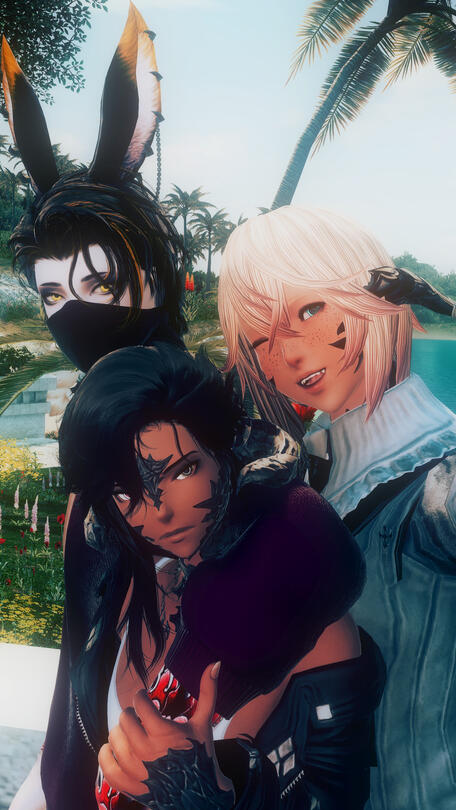 Net, Rhela, and Alma. By Rhela